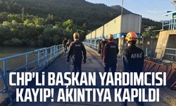 CHP'li başkan yardımcısı kayıp! Akıntıya kapıldı