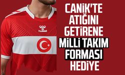 Canik'te atığını getirene milli takım forması hediye