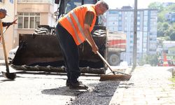 Canik'te yollar yenileniyor: Ekipler sahada