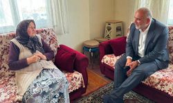 Başkan İbrahim Sandıkçı'dan hastalara moral ziyareti