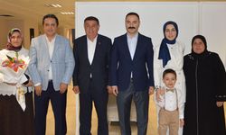 Havza'da Kaymakam Mustafa Ayvat'a duygusal veda