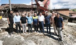 Havza'da kırsal mahallelerde yol seferberliği sürüyor