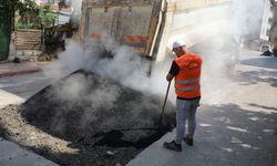 İlkadım'da asfalt mesaisi aralıksız devam ediyor