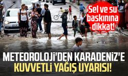 Meteoroloji'den Karadeniz'e uyarı! Sel ve su baskınına dikkat