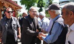 MHP'li İlyas Topsakal Kavak'ta! Talepleri dinledi