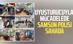 Samsun polisinden uyuşturucuyla mücadelede bilgilendirme seferberliği