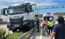 Samsun yolunda yürekler ağza geldi!