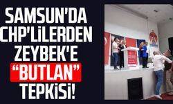 Samsun'da CHP'lilerden Kemal Zeybek'e "butlan" tepkisi!