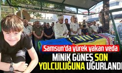 Samsun'da yürek yakan veda: Güneş Uçak son yolculuğuna uğurlandı