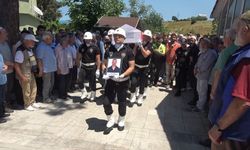Samsun'da hayatını kaybeden emekli komiser Erdal Bereket'e veda