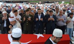 Samsun'da Kıbrıs gazisi Şerif Kaplan'a son görev