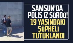 Samsun'da motosiklet hırsızına tutuklama