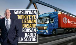 Samsun'dan Türkiye'ye uzanan başarı: Borsan Kablo ilk 500'de