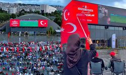 Samsunlular milli heyecanı dev ekranlarda yaşadı!