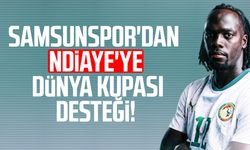 Samsunspor'dan Cherif Ndiaye'ye Dünya Kupası desteği!