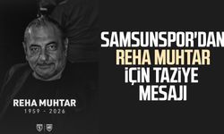 Samsunspor'dan Reha Muhtar için taziye mesajı