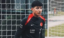 Samsunsporlu Efe Yiğit Üstün, U18 Milli Takımı ile Ukrayna karşısında