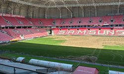 Samsunspor'un sahası baştan aşağı yenileniyor