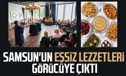 Samsun'un eşsiz lezzetleri görücüye çıktı