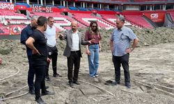 Samsun 19 Mayıs Stadı yeni sezona hazırlanıyor!