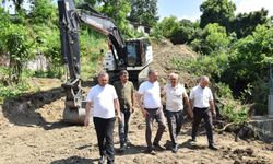 Tekkeköy'de doğalgaz hamlesi! Başkan Mustafa Candal yerinde inceledi