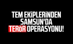 TEM ekiplerinden Samsun'da DEAŞ operasyonu!