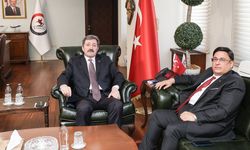 Yargıtay'a atanan Başsavcı Kılıç, Vali Tavlı ile vedalaştı