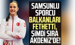 Samsunlu milli karateci Zeynep Akgül Mısır yolcusu