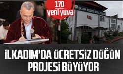 İlkadım'da ücretsiz düğün projesi büyüyor