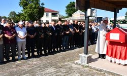 Samsun'da Kıbrıs gazisi Hasan Yanal son yolculuğuna uğurlandı