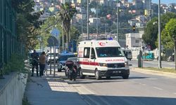 Samsun'da motosiklet kazası! Sürücü hastanelik oldu