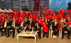 Samsun'da 15 Temmuz ruhu meydanlarda yaşatıldı!