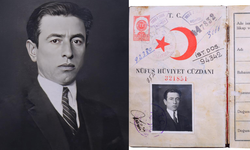 Ali Fuat Başgil'in kimliği Samsun Kent Müzesi'nde