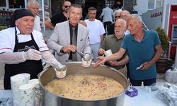 Bafra'da Muharrem bereketi! 3 bin kişiye aşure dağıtıldı