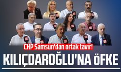 CHP Samsun'dan ortak tavır! Kemal Kılıçdaroğlu'na öfke