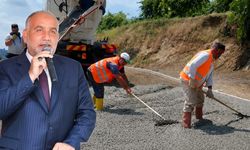 Canik'te beton yol atağı! "Ulaşım ağımızı güçlendiriyoruz"