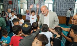 Canik'te çocukları camiye koşturan proje
