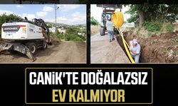 Canik'te doğal gazsız ev kalmıyor