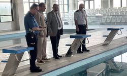 Çarşamba'da yüzme havuzunda sona gelindi