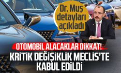 Dr. Mehmet Muş'tan ÖTV açıklaması: Otomobil alacaklar dikkat!