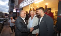 Başkan İbrahim Sandıkçı'dan MHP Canik İlçe Başkanlığı'na ziyaret