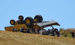 Hasat yaparken ölümden döndü! Samsun'da korkutan kaza