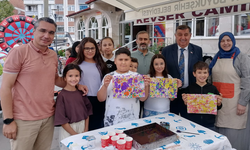 Havza'da cami avlusu çocukların neşesiyle şenlendi