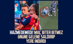 Arjantinli Paredes maç biter bitmez önüne gelene saldırıp yere indirdi
