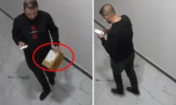 Kargocunun rezilliği anbean kamerada