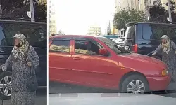 Park yeri savaşını bastonlu yaşlı kadın kazandı