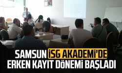 Samsun İSG Akademi'de erken kayıt dönemi başladı