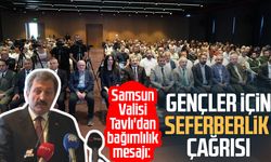 Samsun Valisi Orhan Tavlı'dan bağımlılık mesajı: Gençler için seferberlik çağrısı