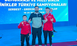 Samsun'a altın madalya! Muhammed Eren Arslan Türkiye şampiyonu