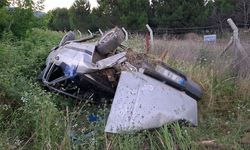 Samsun'da feci kaza! Otomobil şarampole devrildi: 3 yaralı
